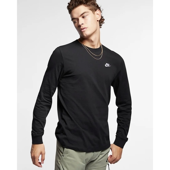 NEW Nike Black Long Sleeve T-shirt, Size 2XL - Picture 1 of 7